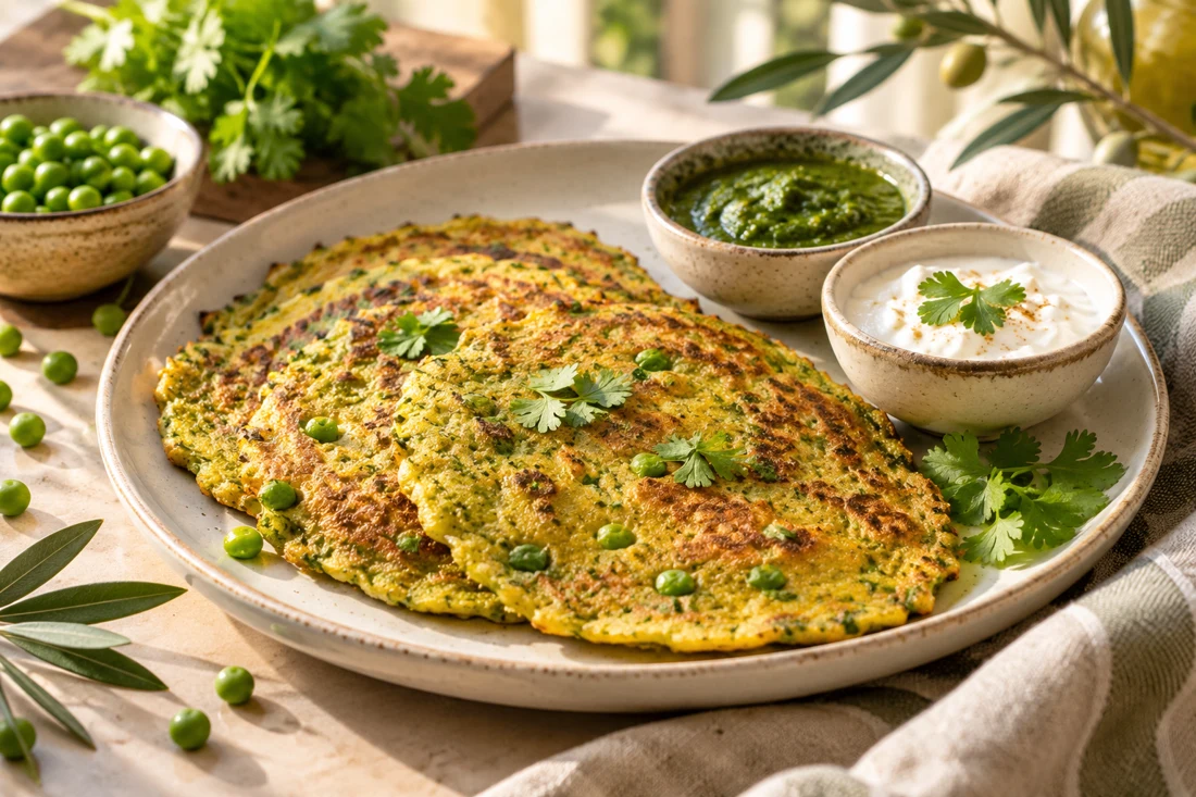 Peas Chilla
