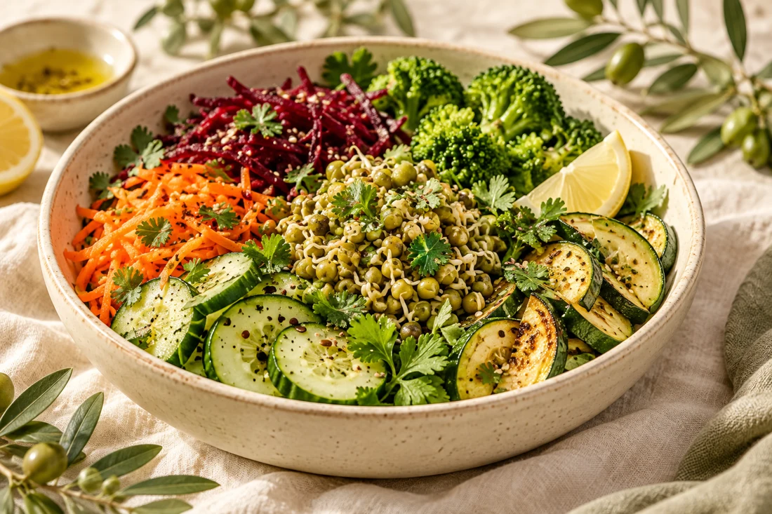 Rainbow Veggie Salad